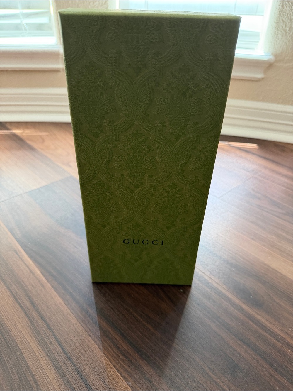 Gucci Olive Green Embossed Decorative Box